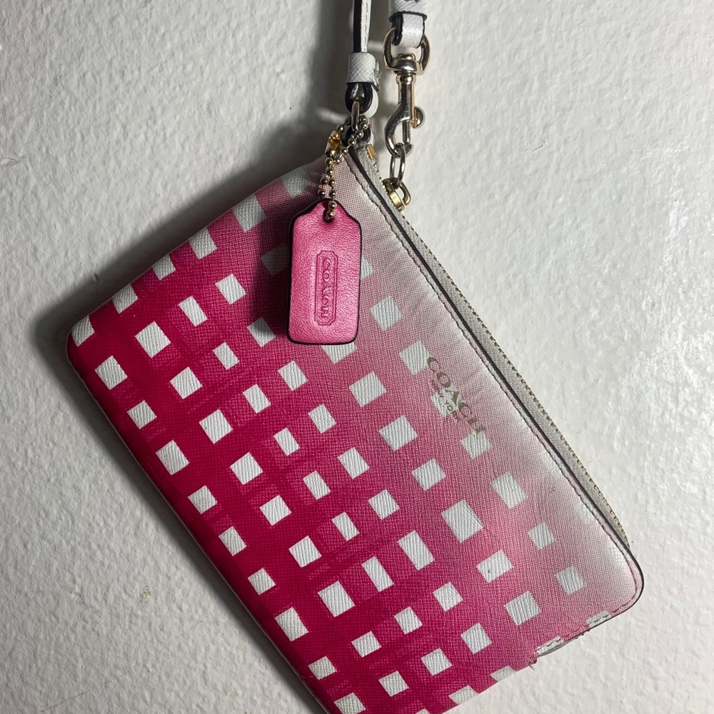 Coach wristlet